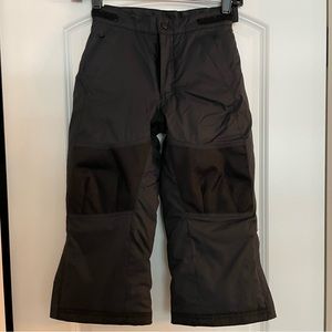 L.L. Bean Little Kids Cold Buster Snow Pants Size 4 Black